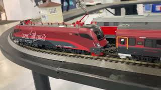 20230519 Railjet modell az Ipar napjai kiállításon [upl. by Acimad]