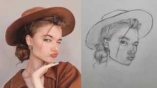 Learn to draw using the Loomis Method [upl. by Odnanreh498]