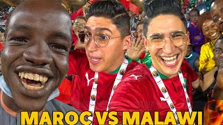 VLOG MAROC VS MALAWI فرحة جنونية وسط جماهير ملاوي 🤯😂 صدمة الجماهير من روعة هدف حكيمي [upl. by Dnomzed]