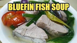 HOW TO COOK FISH TINOLA  BLUEFIN FISH SOUP RECIPE [upl. by Lietman]