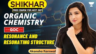 Resonance and Resonating Structure  GOC  Organic Chemistry  Akansha Karnwal [upl. by Aliber]