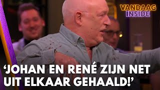 Wilfred gaat stuk Johan en René zijn net uit elkaar gehaald  VANDAAG INSIDE [upl. by Lucita635]