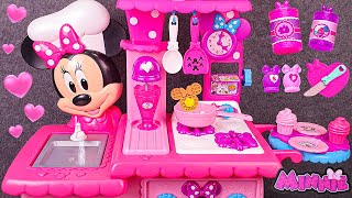 45 Minutes Satisfying with Unboxing Disney Minnie Mouse Toys Collection Kitchen Set  ASMR [upl. by Oriane]