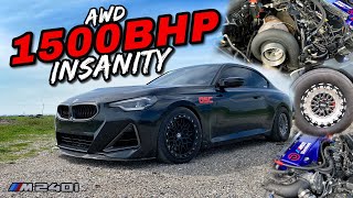 THE BMW FINAL BOSS 1500BHP AWD M240I FROM HELL [upl. by Yunfei577]