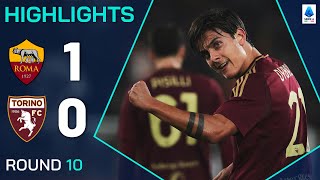 ROMATORINO 10  HIGHLIGHTS  Giallorossi bounce back with Dybala goal  Serie A 202425 [upl. by Wilkens160]