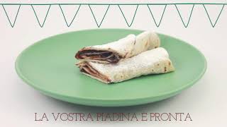 Piadina Le Vele video ricetta Nutella e mascarpone [upl. by Nitsirhc781]