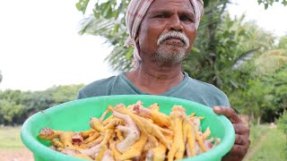 500 కోడి కాలు కూర KODI KALLU KURACHICKEN FEET RACIPE VILLAGES GRANDPA ADDA STYLE [upl. by Eehtomit]