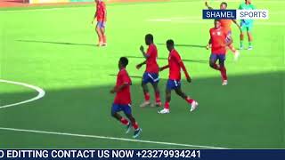 Sierra Leone 31 Liberia WAFU U20 SHAMEL SPORTS [upl. by Gunner]