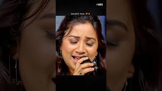 Beautiful Voice ❤️✨ shreyaghoshal dagabaazre indianidol15 [upl. by Diao]