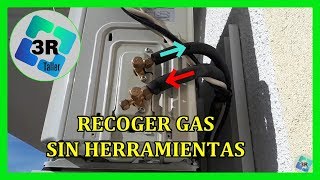 Recuperar GAS del aire acondicionado para desmontarlo [upl. by Nina297]