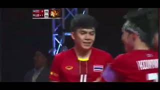 Sepak Takraw  Malaysia VS Thailand  Gold Medal Match  Intense and Close Match up [upl. by Yrotciv]