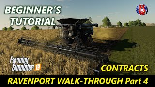 Ravenport Walkthrough  Beginners Tutorial Part 4  Farming Simulator 19  FS19 Ravenport Tutorial [upl. by Tirreg620]