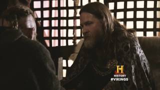 VIKINGS Ep 108 Ragnar Meets King Horik [upl. by Berta]