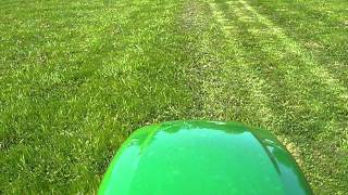 John Deere X728 Mowing with 62quot Deck [upl. by Keely]