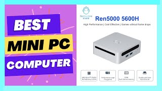 GenMachine New AMD Ryzen 5 5600H Mini PC Windows 1011 33GHz Up [upl. by Kenison]