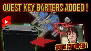 Quest Key Barters Added  Escape From Tarkov  News Shorts [upl. by Otti184]