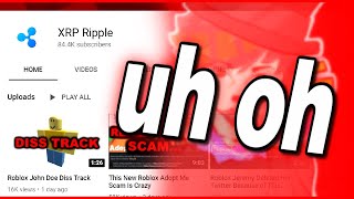 Scrimzox got HACKED Roblox YouTuber [upl. by Anha712]