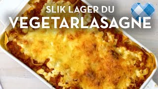 Vegetarlasagne med cottage cheese  TINE Kjøkken [upl. by Anabal]