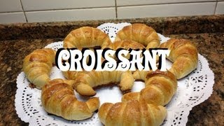 COMO HACER CROISSANT FACILISIMOOOOOO [upl. by Nitneuq]