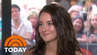 Shailene Woodley On ‘Snowden’ Whether She’ll Do Next ‘Divergent’ Film  TODAY [upl. by Adnaugal]