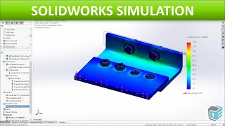 SOLIDWORKS Simulation  Bolt Connection [upl. by Rayner]