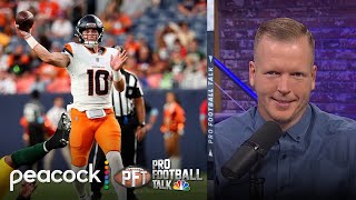 Bo Nix shows ‘poise’ in Denver Broncos second preseason game  Pro Football Talk  NFL on NBC [upl. by Aerised]