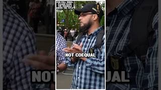 Trinitarian Christian Destroys Trinity  Hashim  Speakers Corner [upl. by Nedi]