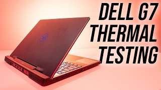 Dell G7 7590 RTX 2060 Thermal Testing Overclocking and Undervolting [upl. by Tannenwald]