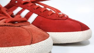 Cara Repaint amp Menghidupkan Suede adidas Gazelle  How To Use Angelus Suede Dye [upl. by Singer]