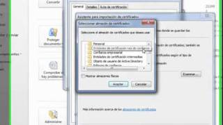 Tutorial Firma Digital  Cómo firmar un documento de Microsoft Word [upl. by Gluck]