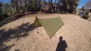 DIY Gear Silnylon Ground Tarp [upl. by Alyakcim]