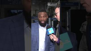 Tyron Woodley REACTS Jake Paul TKO Mike Perry 🥊 [upl. by Xyla93]