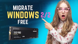 How To Migrate Windows to New NVMe Using DiskGenius 55  Portable  Free  2023 [upl. by Rawdon]