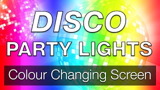 The Best DISCO PARTY lights MIXED EFFECTS RGB [upl. by Arracahs]