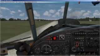 Полет на АН2 из Анапы URKA в Краснодар URKK для FSX [upl. by Euqinomahs]