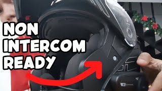 HOW TO INSTALL HELMET INTERCOM TO A NON INTERCOM READY HELMET [upl. by Ivana]