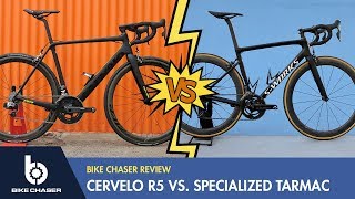 Cervelo R5 Review VS Specialized Tarmac [upl. by Steinway]