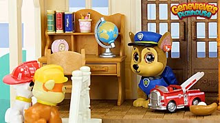 Paw Patrol get a New House amp Go to the Shopping Mall  Learning Video for Kids [upl. by Eartha]