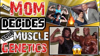 YOUR MOM DECIDES HOW MUCH MUSCLE YOU CAN BUILD TESTOSTERONE ANDROGEN RECEPTOR amp GENETICS EXPLAINED [upl. by Patsy]