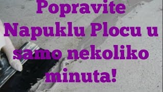 Kako Izolovati Napuklu Betonsku Plocu Izolacija Betonske Ploce [upl. by Suivatram]