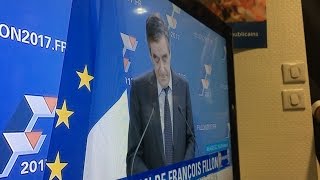 Primaire de la droite  lannonce de François Fillon [upl. by Melva]