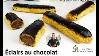 recette ÉCLAIRS AU CHOCOLAT [upl. by Vittorio]