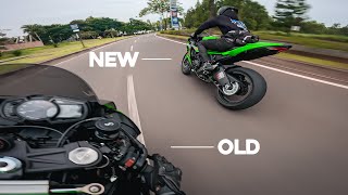 GASSPOLL ZX6R NEW VS OLD‼️🔥 Ep1 [upl. by Zaragoza]