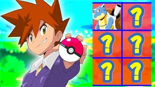 I Create Gary Oaks Ultimate Team In Pokemon [upl. by Otanod]