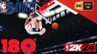 NBA 2K24 My Career PC 4K EP180 Playoffs West Semis Game 3 Spurs  Mavs [upl. by Bhatt]