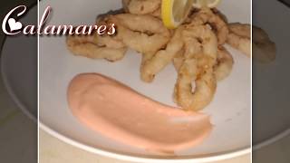 Calamares with dipping sauce recipe [upl. by Einahc96]