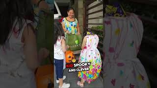 The Creepiest Candy Collector Ever 😱 This Halloween Costume Will Blow Your Mind shorts halloween [upl. by Ninetta532]