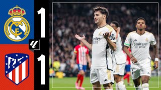 Real Madrid 11 Atlético de Madrid  HIGHLIGHTS  LaLiga 202324 [upl. by Odell]