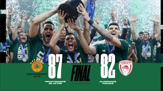 Panathinaikos  Olympiacos 8782  Basket League Finals Game 5  Full Highlights  14062024 [upl. by Cirde]