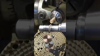 Wheel cutting for watches traditional way haute horology  Cornehl Watches [upl. by Budworth584]